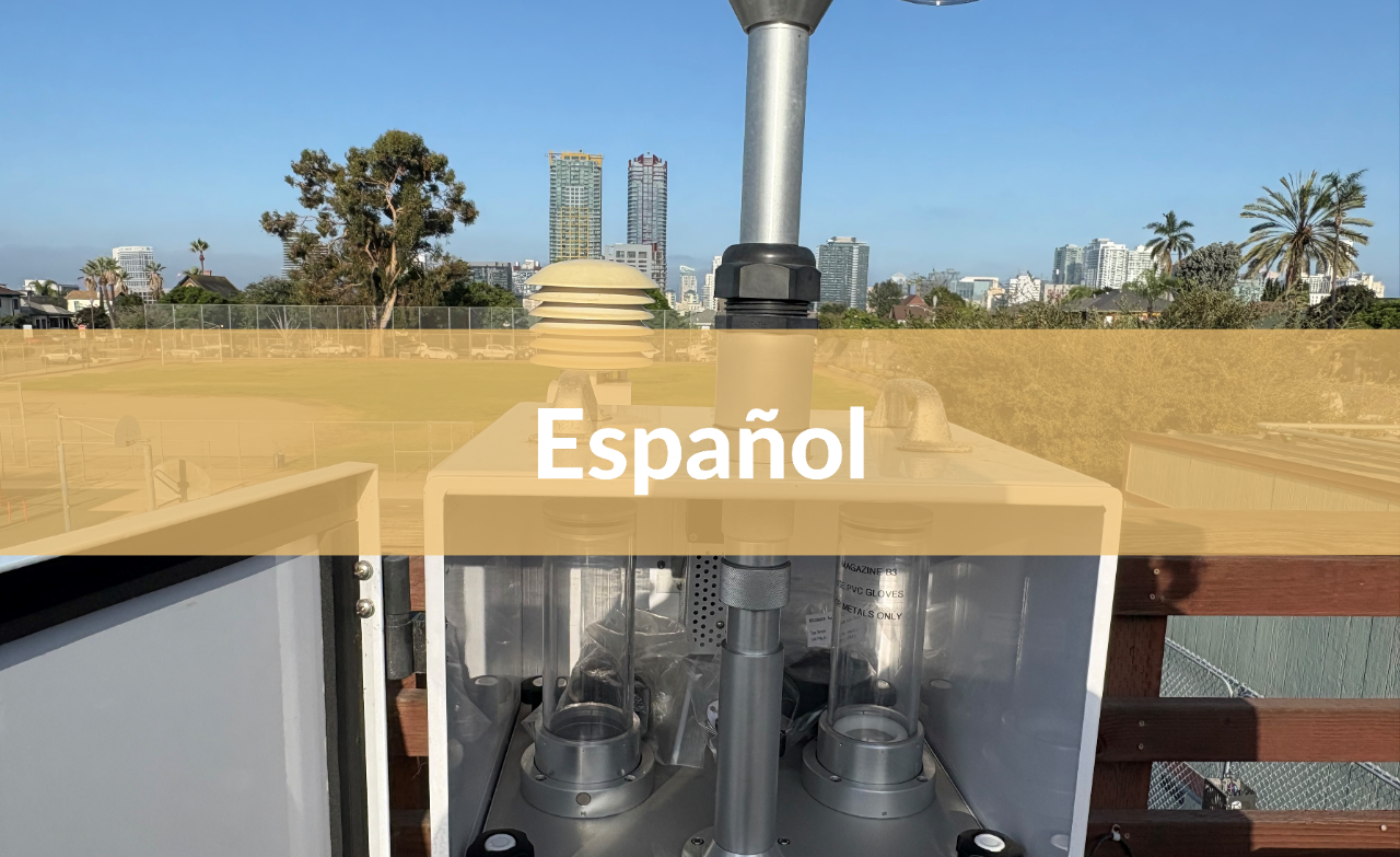 Link button to Portside Community Air Monitoring Plan in Spanish.