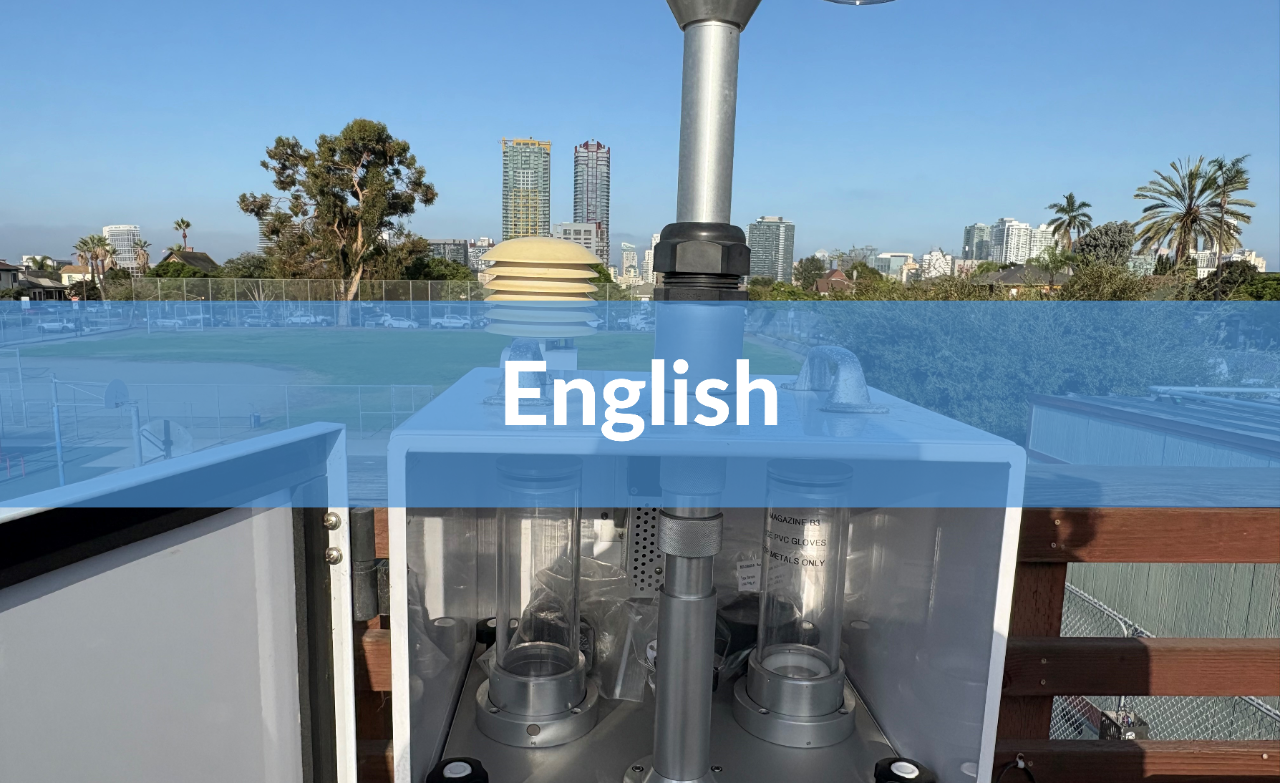 Link button to Portside Community Air Monitoring Plan in English.